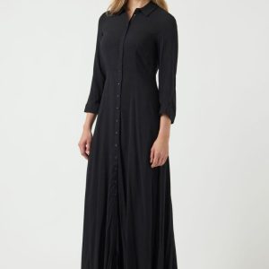 Savanna Maxiklänning – Svart