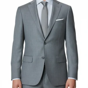 CAVALIERE Parker Classic Blazer - Light Grey