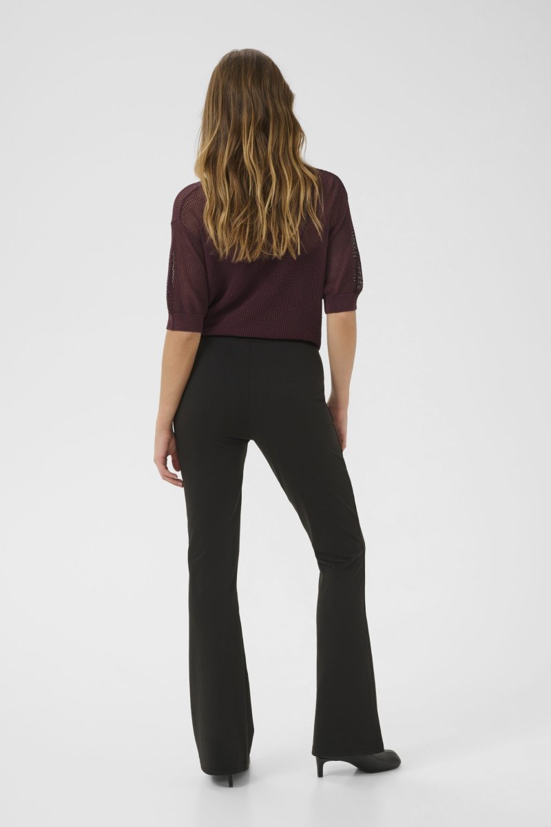 Jenny Flared Leggings – Svart - Bild 5