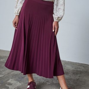 Malou Kjol – Deep Bordeaux