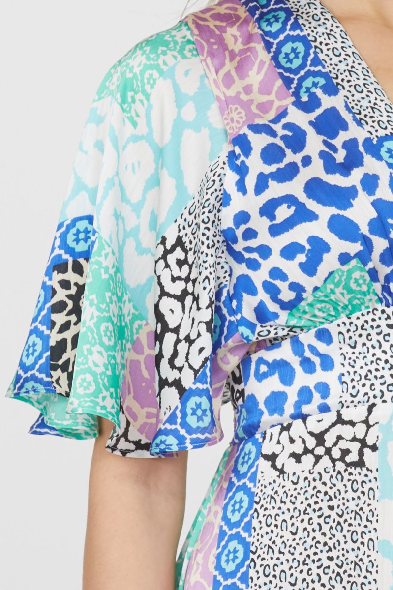 Gisela Klänning – Multi Leo/Flower - Bild 7