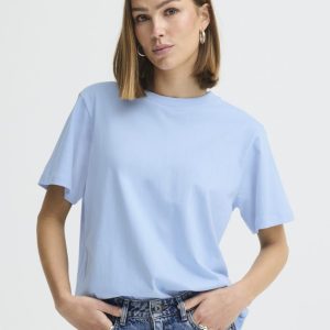 Palmer Loose T-shirt – Powder Blue