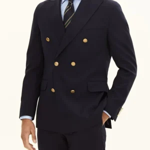 OSCAR JACOBSON Farris Club DB Blazer - Navy