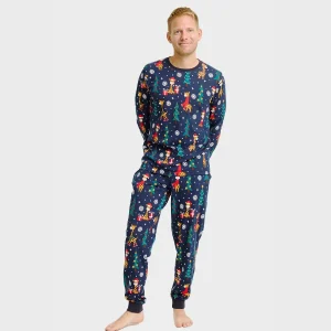 Giraff julpyjamas – Herr