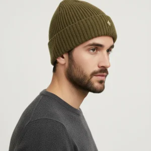 MORRIS Hertford Beanie - Olive