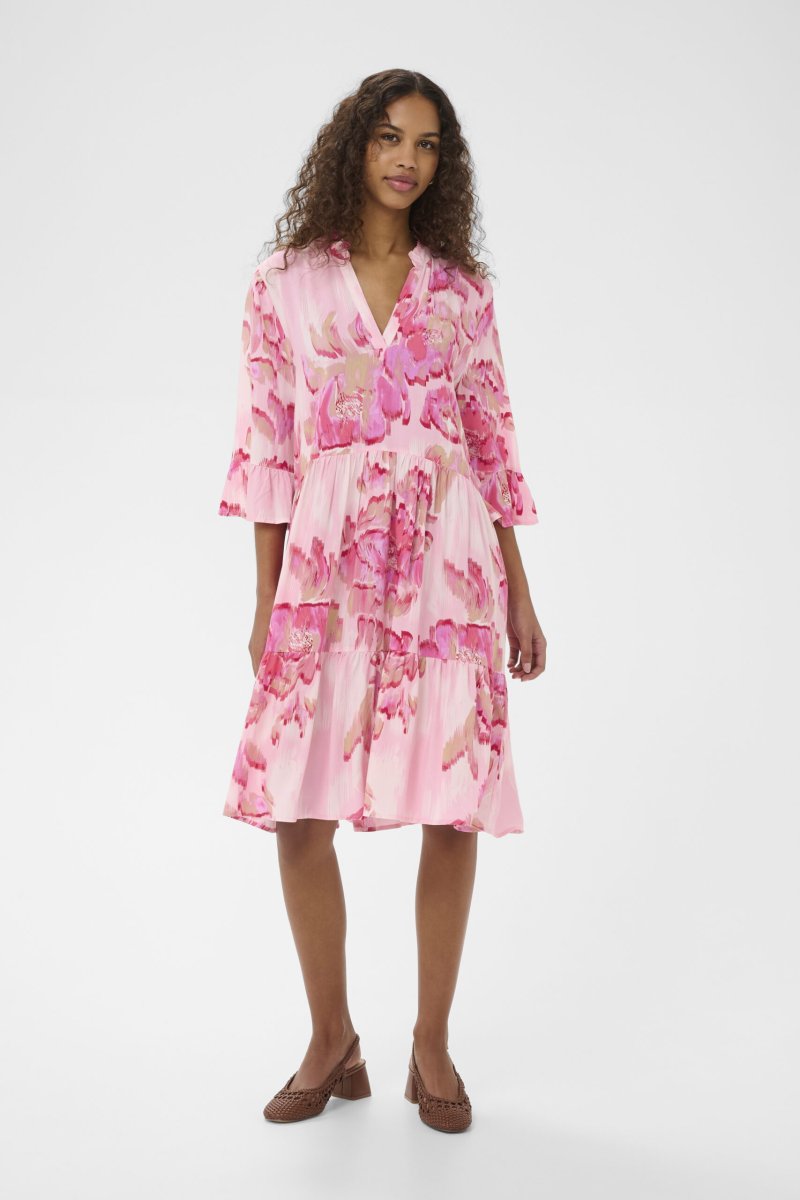 Eda Klänning – Poppy Shaded Flower - Bild 4