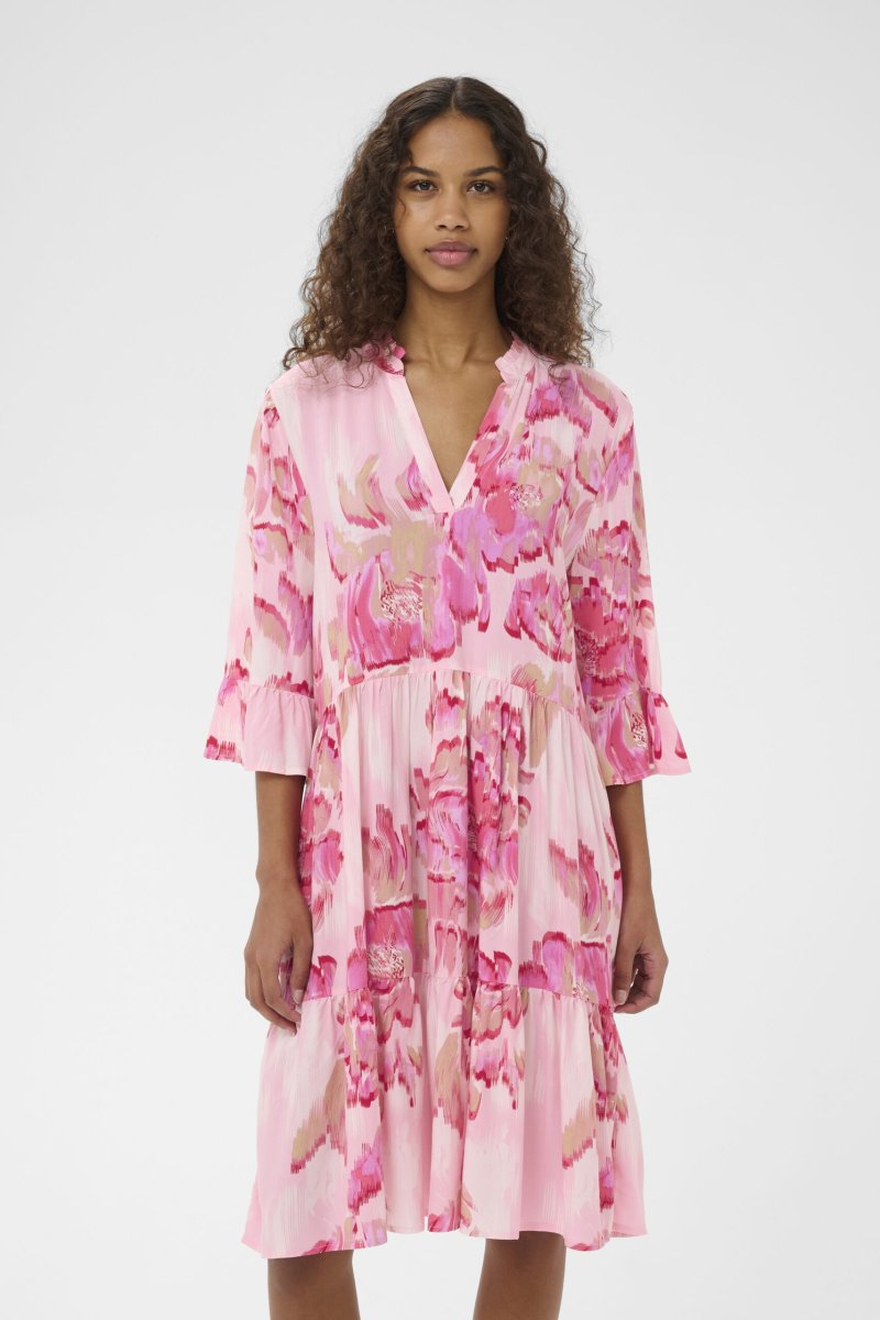 Eda Klänning – Poppy Shaded Flower - Bild 2