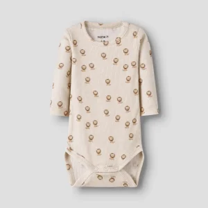 NBMHOBIT – Ribbad body med lejon