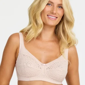BH utan bygel Viola - Powder