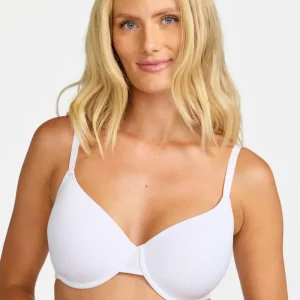 T-shirt BH med Bygel Sarah - White