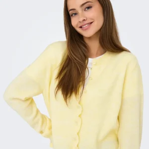 JDYLETTY – Ljusgul cardigan