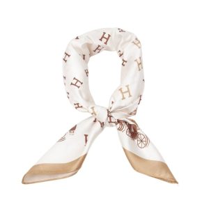 Scarf H-mönster – Beige