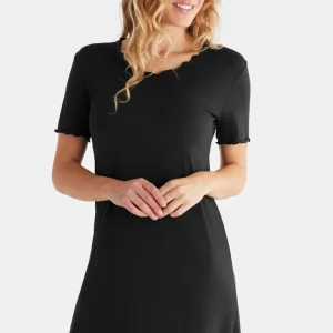 Nattlinne i bambuviskos Josefine - Black