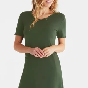 Nattlinne i bambuviskos Josefine - Avocado