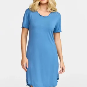 Nattlinne i bambuviskos Josefine - Blue