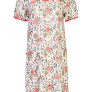 Nattlinne med kort ärm  - Flower