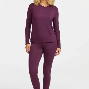 Pyjamas Amelia - Dark plum