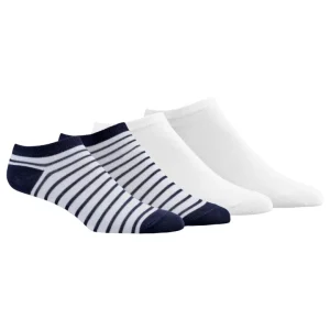 2-Pack Ankelstrumpor - Navy/white