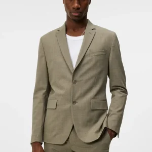 J.LINDEBERG Hopper Bi-Stretch Blazer - Oil Green