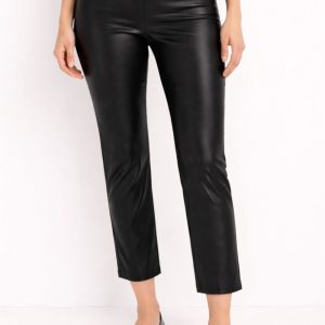 Ada Cropped Jeggings – Svart