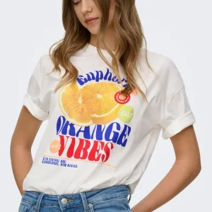 ONLBOLETTE – Vit t-shirt