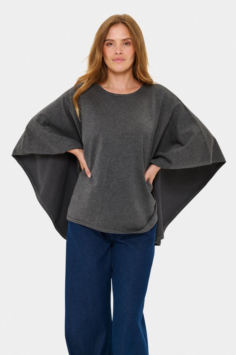 Billi Poncho – Grey Iron Melange - Bild 8