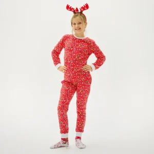 Crazy Julpyjamas Röd - Barn.