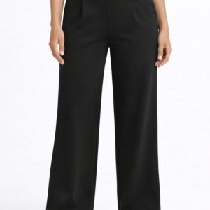 Kate Lång Vid Byxa – Svart