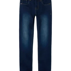 NKMTHEO – Mörkblå mjuka jeans