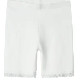NKFVISTA – Vit cykelbyxa med spets