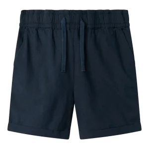 NKMFALINNEN – Blå linneshorts