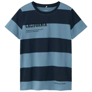 NKMDORIO – Blårandig t-shirt