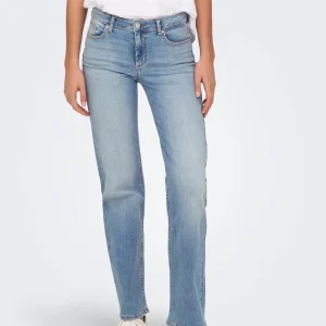 ONLBLUSH – Ljusblå raka jeans