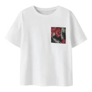 NKMFERN – T-shirt med bröstficka