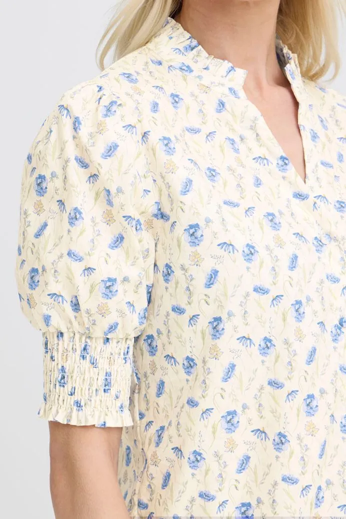 BYIUNIA – Topp med blå blommor - Bild 8