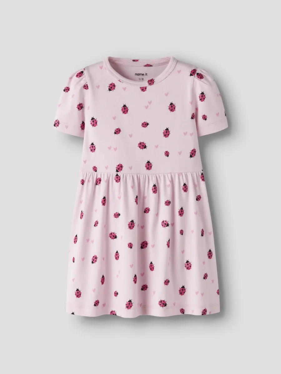 NMFHALINE – Rosa klänning - Bild 2