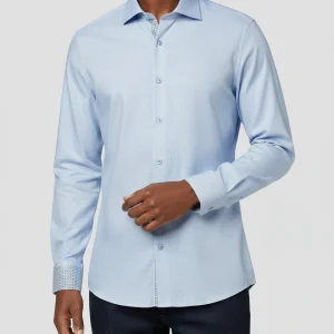 ETON Signature Dobby Shirt - Blue