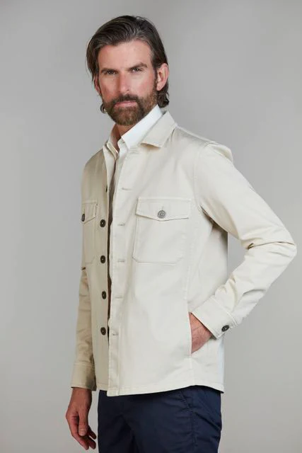 HANSEN & JACOB Clearwater Overshirt - Off White - Bild 3
