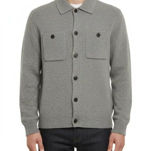 SAND Trani 5650 Buttoned Cardigan - Grey