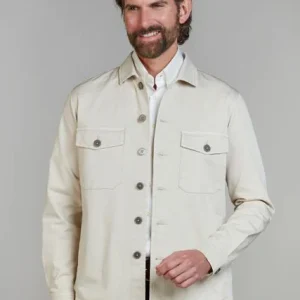 HANSEN & JACOB Clearwater Overshirt - Off White