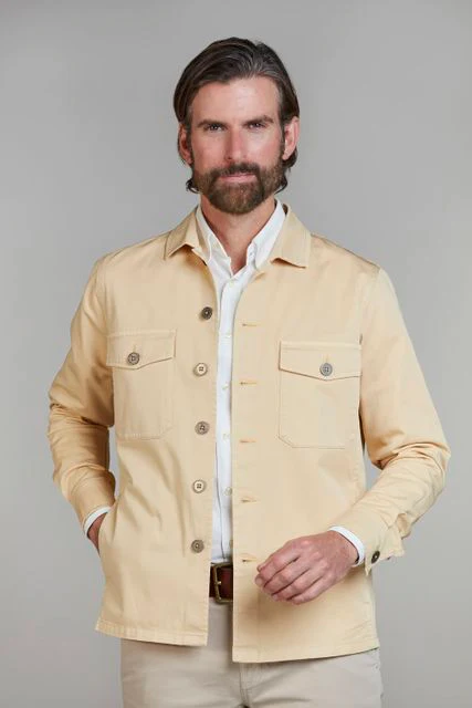 HANSEN & JACOB Clearwater Overshirt - Light Yellow