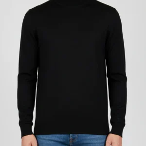 STENSTRÖMS Merino Roller Neck - Svart