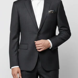 BOSS Huge Slim Suit - Black