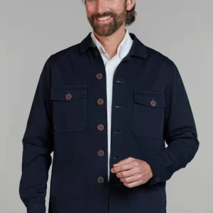 HANSEN & JACOB Clearwater Overshirt - Navy