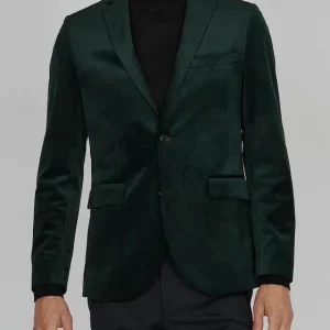 MATINIQUE MAGeorge Velour Blazer - Green